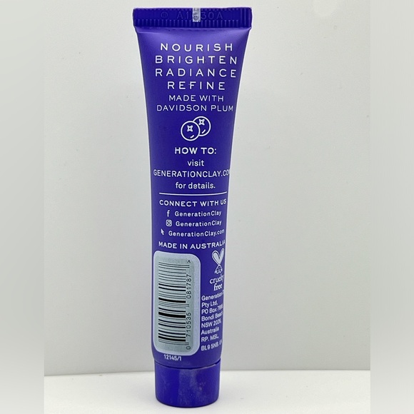 $5 🌸 Generation Clay Ultra Violet Brightening Purple Clay Mask ~ NEW - Picture 2 of 9